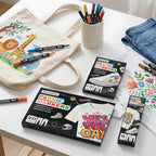 Swemos 10 Fabric Markers, Fabric Paint Permanent - Image 7