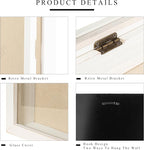 Freezing point Shadow Box Frame 8x25 Flower Shadow Box Pin Display Case Cabinet - Image 4