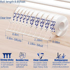 ZMUAXUAN 10 Rolls-9.85 FT Double Sided Mounting Tape Heavy Duty Removable - Image 2