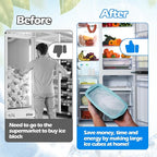 XANGNIER Extra Large Ice Block Mold, 2 Pack 4.7lbs Ice Cubes - Image 2