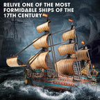 CubicFun 3D Puzzle Spain Puzzle Gift Boat Boat Model San Felipe 248 Pieces | - Image 2