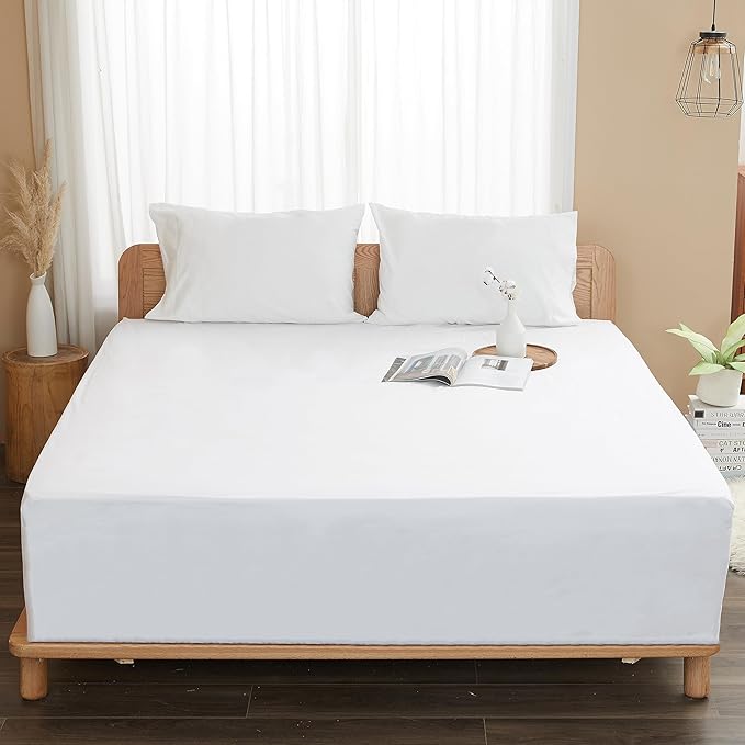 Sunflower King Fitted Sheet, 1-Piece Deep Pocket Fitted Bottom Sheet 16" - Image 5