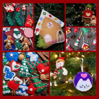 45Pcs Felt Fabric Sheets 6 x 6 inches, 1mm Thick Felt Fabric Square - Image 6