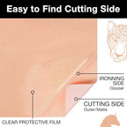 TORC Blush Glitter HTV Heat Transfer Vinyl Roll 12 inch x 5 ft Iron on Vinyl - Image 3