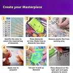 Leatrice 6 Pack Landscape Diamond Painting Kits - Image 3