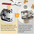 150 Sets Metal Snap Buttons - Image 5