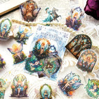 Yoksas Fantasy Butterfly Fairy Scrapbook Stickers - Image 5