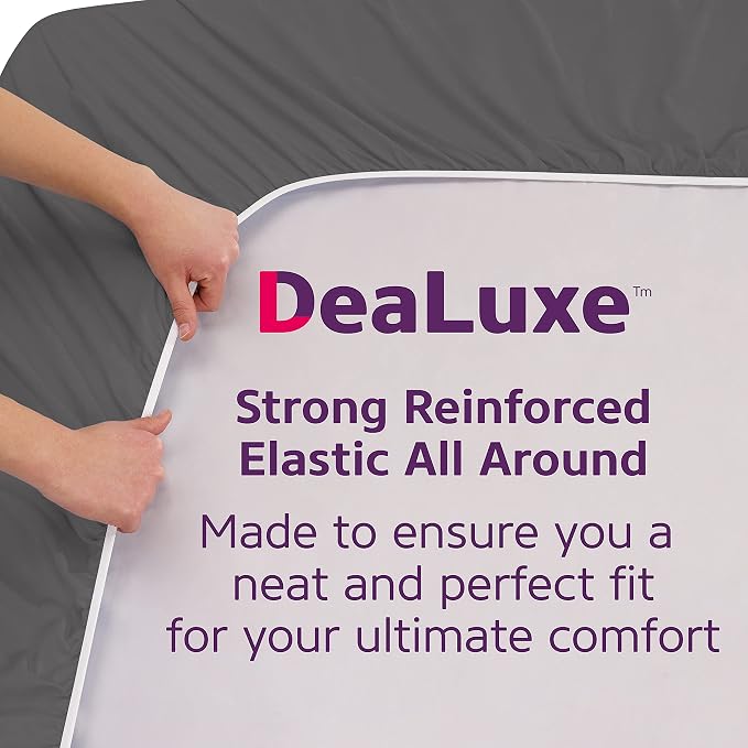 Deep Pocket Full Size Fitted Sheet 21' Full Size Deep Pocket Sheet Perfectly - Image 4
