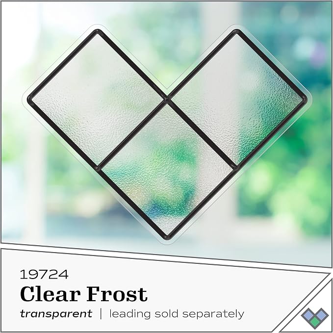 Gallery Glass, Frost Clear Stained Glass 2 fl oz Brilliant Smooth Finish Paint - Image 2