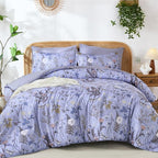 Yiran Queen Comforter Set 7 Piece, Bed in a Bag Queen Size - Image 7
