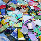 LITMIND 2.2LB Iridescent Mixed-Color Stained Glass Scraps - Image 5