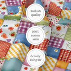 100% Cotton Fabric by the Yard – Turkish Quality Quilting & Sewing Fabric - Image 6