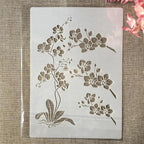 TIAMECH A4 Reusable Orchid Stencil - Image 3