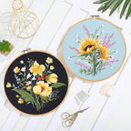 Santune 3 Pack Flower Embroidery Kit - Image 8