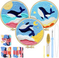 TINDTOP Punch Needle Kits, Punch Needle Embroidery Kits by TINDTOP