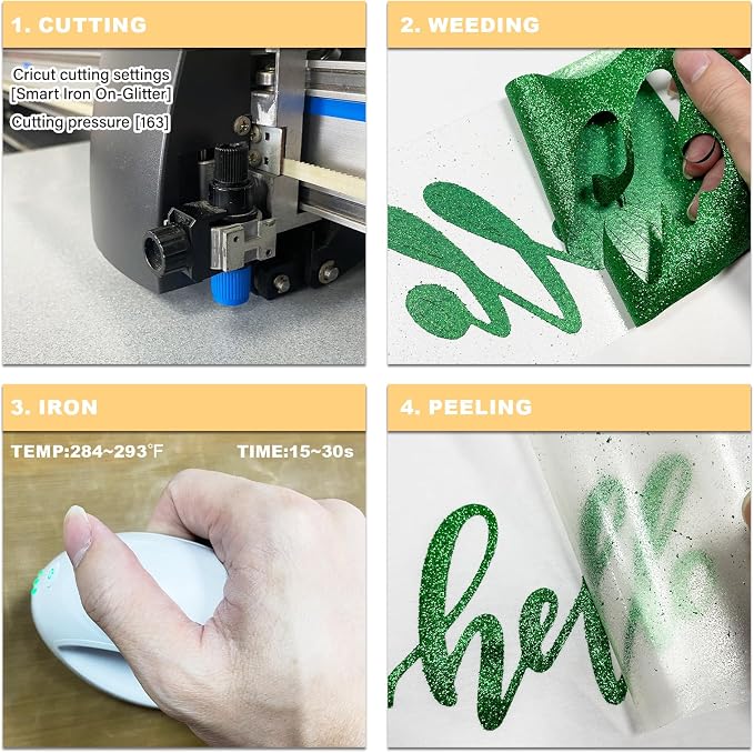 Glitter HTV Heat Transfer Vinyl Rolls - Image 5