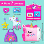 KRAFUN Unicorn Beginner Sewing Kit - Image 3