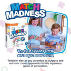 FoxMind Match Madness Board Game, Visual Recognition Matching Board Game - Image 2