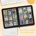 Trading Card Binder, Card Collection Binder Album Folder - Image 6