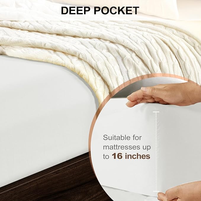 FreshCulture Twin XL Fitted Sheet Only - Image 4