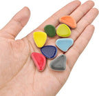 1.1lb Ceramic Mosaic Tiles, Mixed Colour Ceramic Mosaic Pieces - Image 4