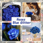 Ceya 3.8oz/ 110g Holographic Ultra Fine Glitter Powder Laser Royal Blue Glitter - Image 5
