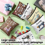 Reginary 6 Pcs Sewing Gifts for Women Quilter Sewing Cosmetic Bags Quilting - Image 6