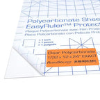 Polycarbonate Clear Plastic Sheet 12" X 24" X 0.030" Exact by Robosource