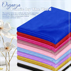 VACVELT Royal Blue Sheer Organza Fabric by The Yard 60" Wide | Semi-Transparent - Image 2