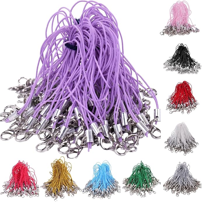 MINI-FACTORY 100PCS DIY Charm Straps by MINI-FACTORY