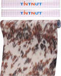 Tintnut Beige Cow Permanent Vinyl Roll 12in x 5ft Cowhide Adhesive Vinyl | by Tintnut