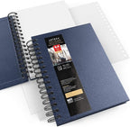 ARTEZA Watercolor Sketchbook Set, 64 Pages per Book, 5.5 x 8.5 Inches, - Image 4