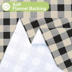 Smiry Rectangle Table Cloth, Waterproof Vinyl Tablecloth - Image 4