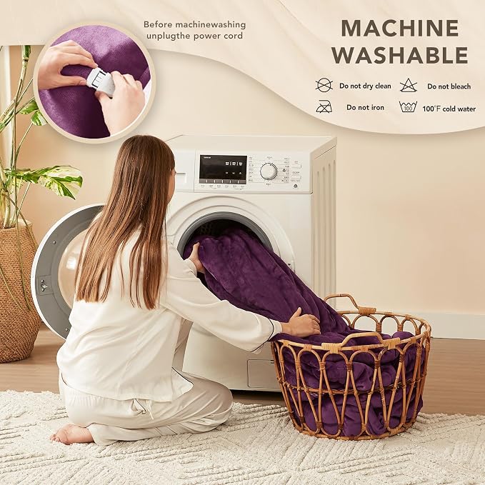Homemate Electric Heated Blanket King Size - Image 7