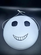 Plastic Craft Mask White Blank DIY Mask Base | Plain Paintable, Cosplay Costume - Image 6