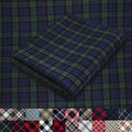 Pico Textiles 10 Yards Bolt Blue and Green Blackwatch Tartan Plaid Flannel by PicoTextiles