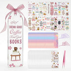 Acrylic Bookmark Blanks, 1.37x5.5 Clear Acrylic Bookmarks, UV DTF Decals by Qrhky