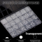 33000Pcs Transparent Rhinestones - Image 3