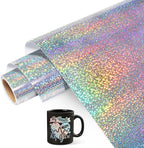 WRAPXPERT Holographic Silver Permanent Vinyl by WRAPXPERT