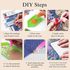CHWGLFGG 5D Full Round Drill Diamond Painting Kit - Image 8