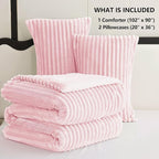 CozyLux Fluffy King Size Comforter Set - Image 6