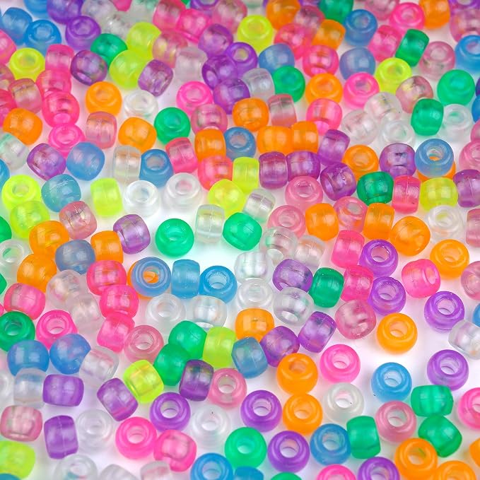NikkiGuo 1000pcs Pony Beads, Kandi Beads - Image 5