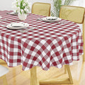 Smiry Oval Table Cloth, Waterproof Vinyl Tablecloths by Smiry