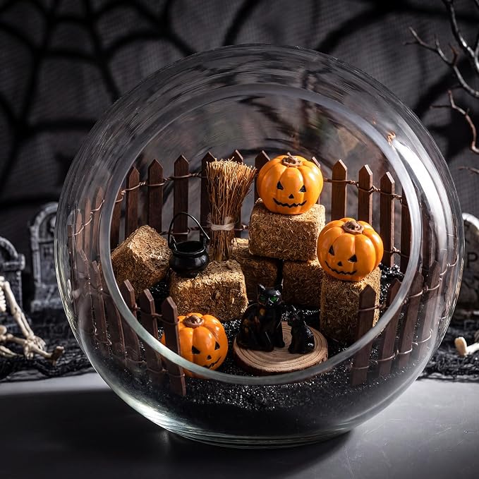 Wesiti 14 Pcs Halloween Village Accessories Set Halloween Miniature Figurines - Image 3