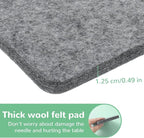 Aeaocvo Needle Felting Pad, 4×6 in Needle Felting Mat - Image 3