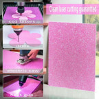 Glitter Acrylic Sheets, 1/8 in Thick, 2 Pack | 3mm Cast Sparkly Acrylic - Image 4