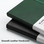 RETTACY Blank Journal Notebook, 192 Pages, A5 Medium Size | Leather Hardcover - Image 4