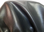 NAT Leathers | Black Soft Faux Vegan Leather PU | 1 Yard Cut by the Yard | - Image 2