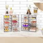 Acrylic Makeup Organizer with 19 Drawers, Storage Drawer Organizer | Bathroom - Image 2
