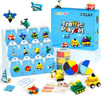 Air Dry Clay Kit -Traffic Theme, Modeling Clay by Aestd-STqualityclay